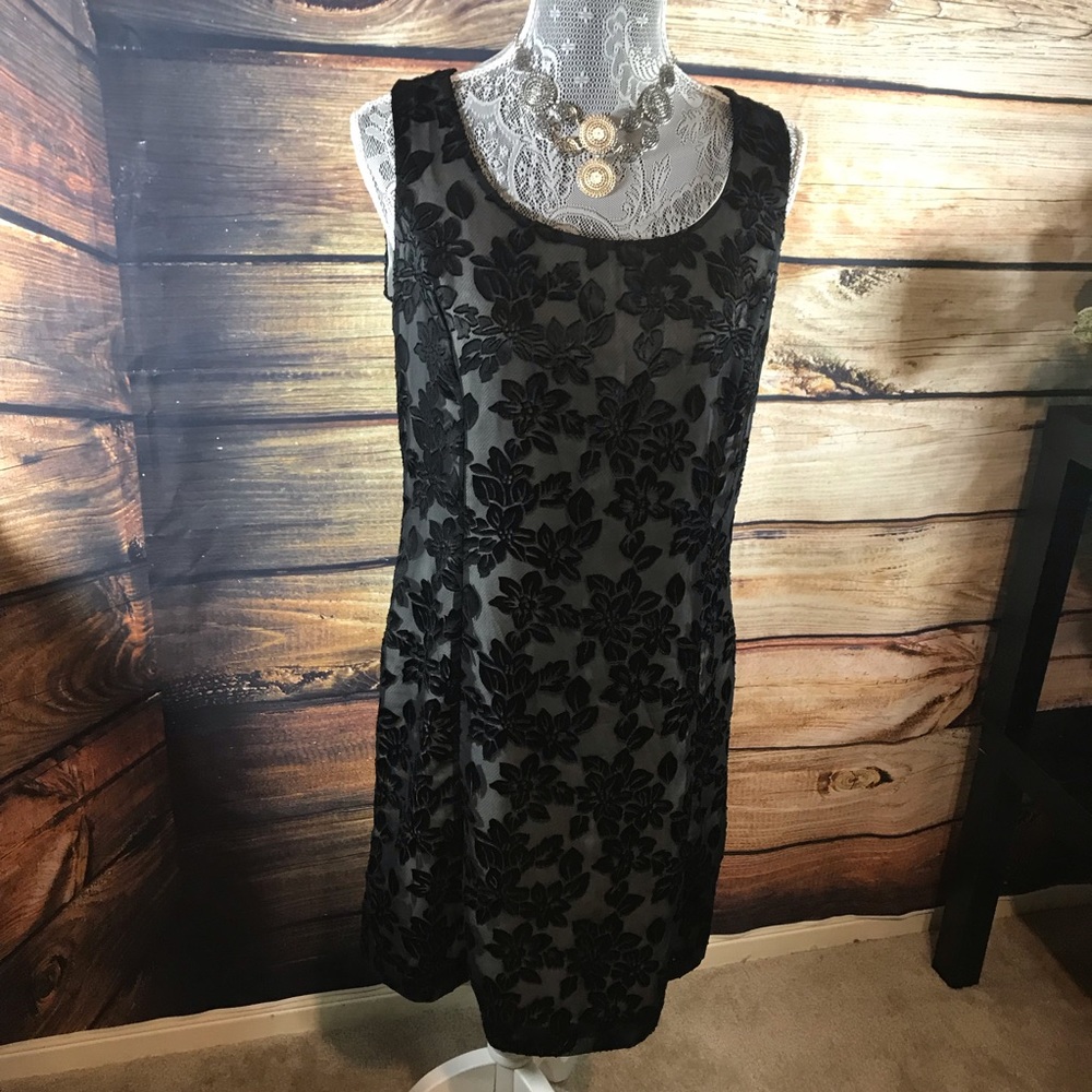 Size 10 black dress. Sleeveless
